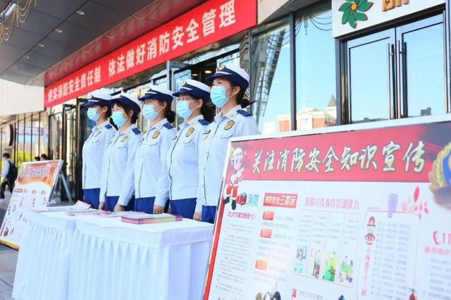 大连消防支队大孤山中队（大连消防普兰店大队隆重举办）(29)