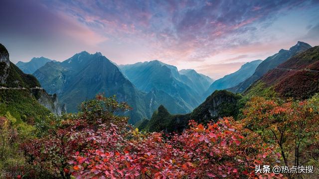 重庆松木嘴红叶景区（11月9日重庆巫溪兰英大峡谷）(11)