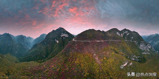 重庆松木嘴红叶景区（11月9日重庆巫溪兰英大峡谷）(6)