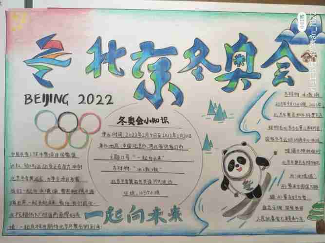 2023北京冬奥会手抄报