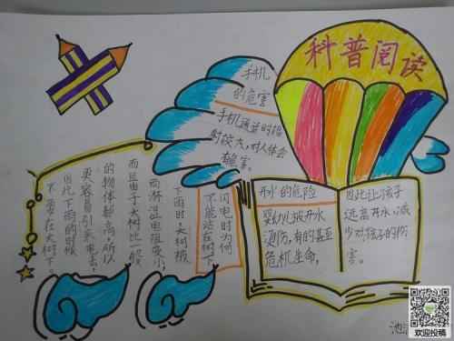 小学生科技画手抄报小学生手抄报