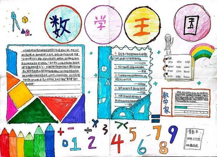 三年级数学手抄报图片精选10张