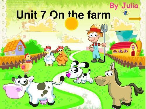 趣的英语农场手抄报onthefarm农场小学生onthefarm英语手抄报小学生on