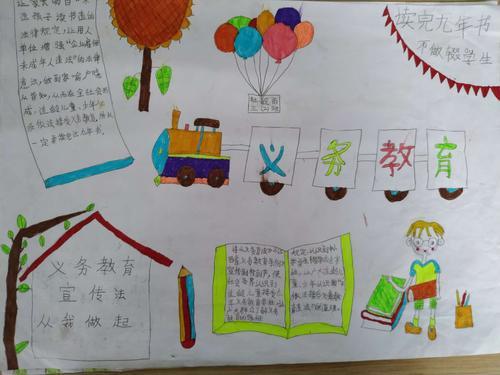 望仙小学开展义务教育手抄报制作活动美篇