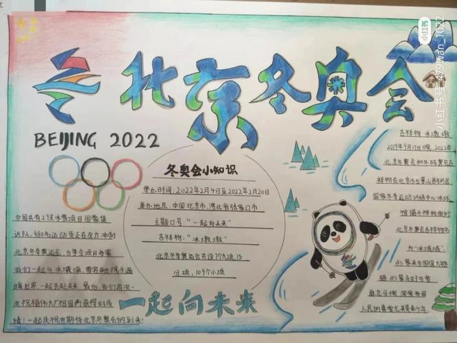 2023北京冬奥会手抄报