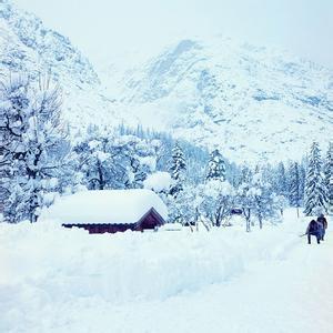 冬日雪景风景头像微信头像