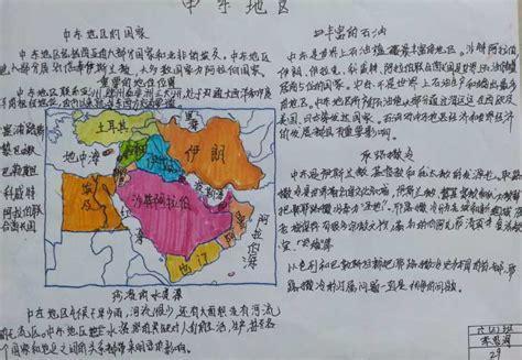 关于北方地区地形手抄报手抄报图片大全