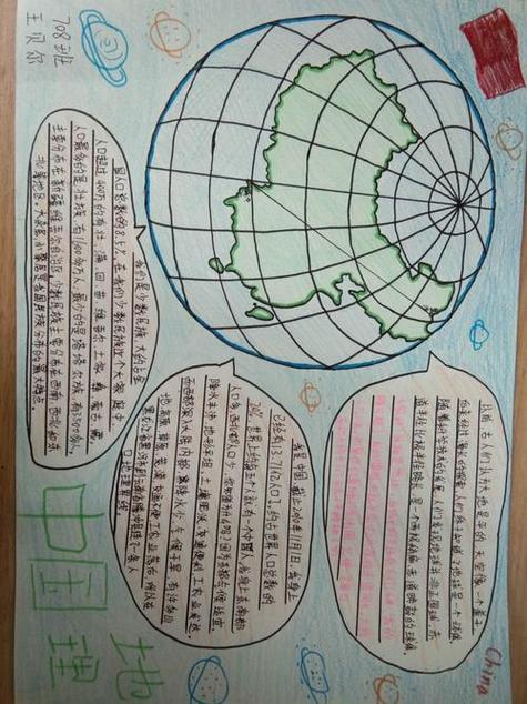 初一下册日本地理手抄报一年级下册手抄报