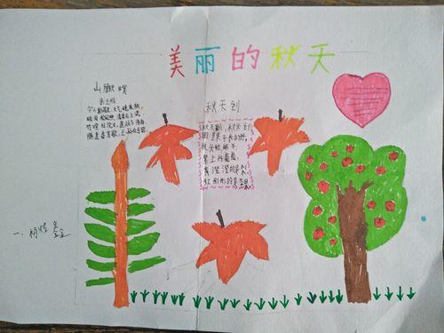 东杨小学二年级走进秋天手抄报展示美篇