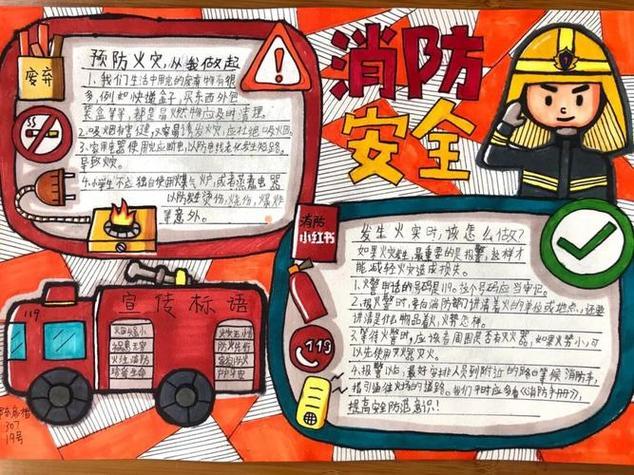 春节消防安全手抄报怎么写有文字的消防安全手抄报爱个性