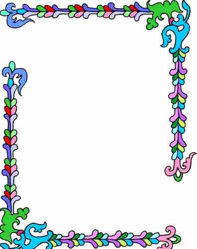 4年级好看的小报边框图片素材