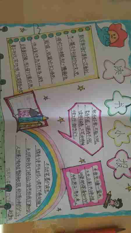 小学5年级简单的手抄报四年级简单手抄报