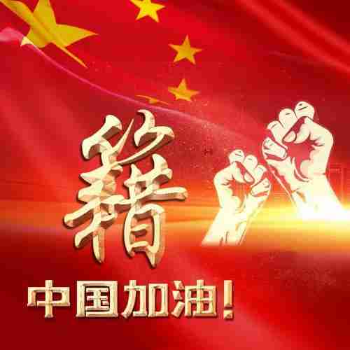 2023中国加油姓氏头像绝色背景加金字文字