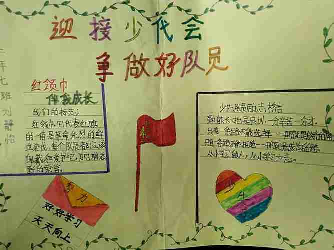 民主小学少先队手抄报集锦