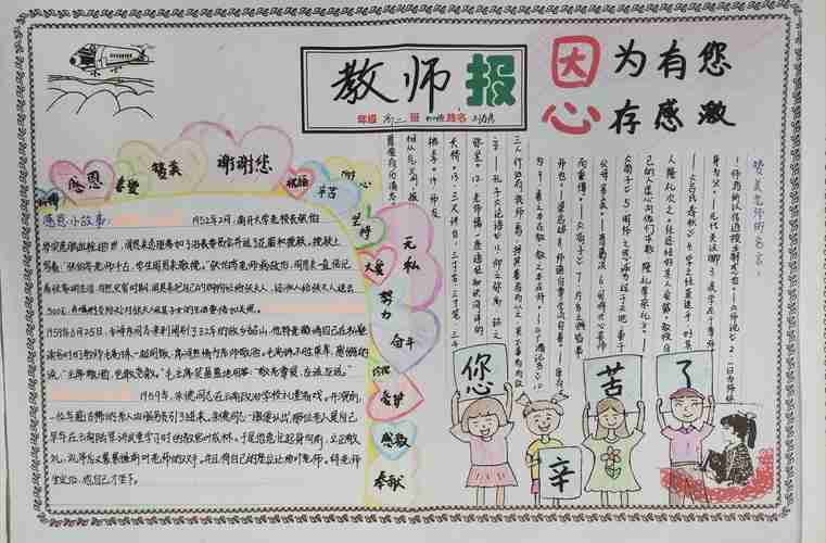 伊旗高级中学庆祝第35个教师节手抄报黑板报画报展美篇