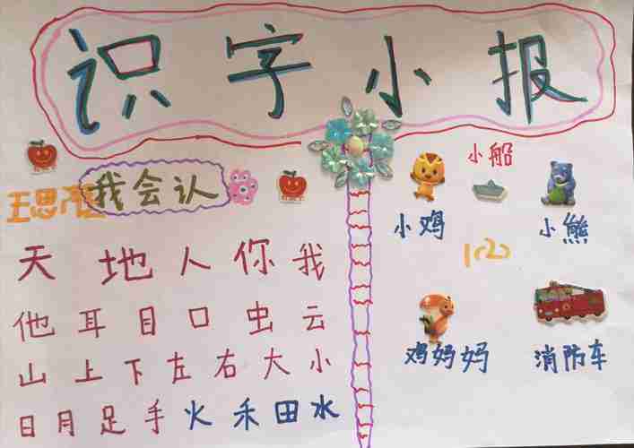 明华实验小学一2班识字小报展示美篇