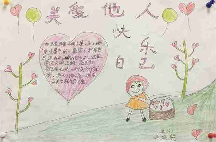 幸福从爱自己开始小学生手抄报小学生手抄报