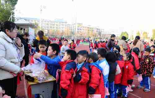 多彩非遗玩转梅溪庆元旦游园活动长沙市实验小学梅溪湖学校一