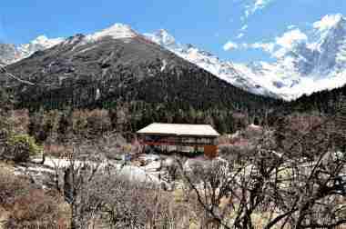 美丽的四川稻城亚丁自然风景图片高清图片