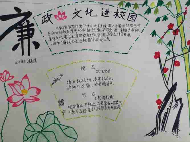 许慎小学南校区敬廉崇洁诚实守法主题绘画活动优秀作品展示