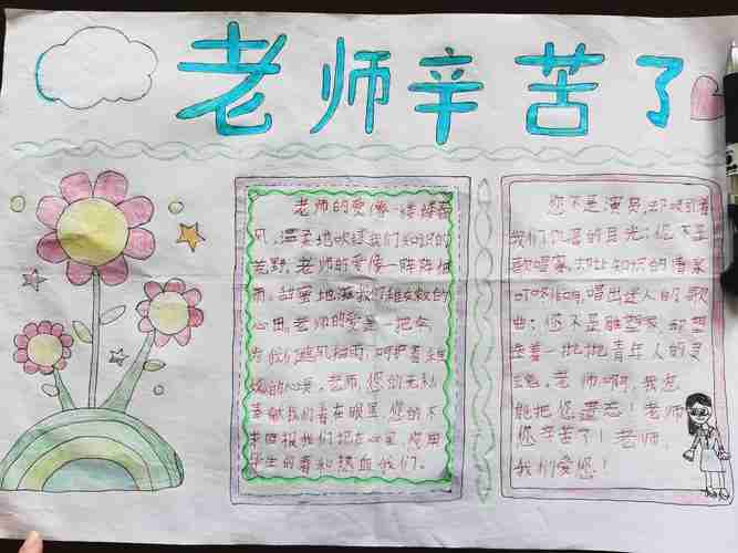 感恩教师节难忘师生情草林中心小学教师节手抄报作品展示美篇