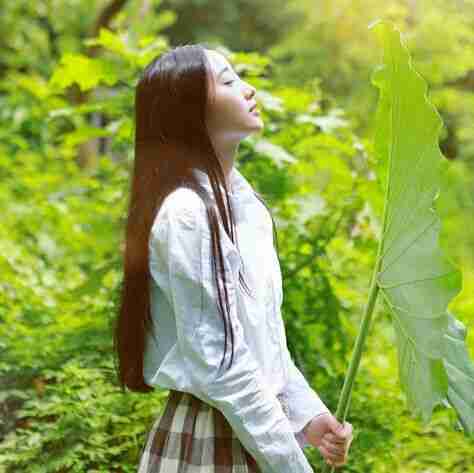 女生小清新气质头像女头森女森系意境治愈系自截头像by时疚