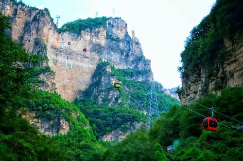 太行山大峡谷八泉峡景区有蹦极吗