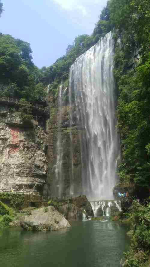 九峡瀑布旅游景点