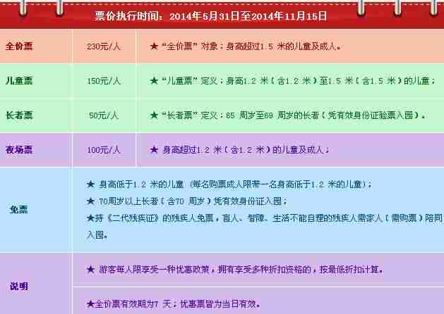 北京欢乐谷全天通票可以玩到几点