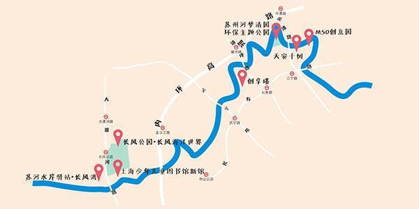 苏州河骑行路线