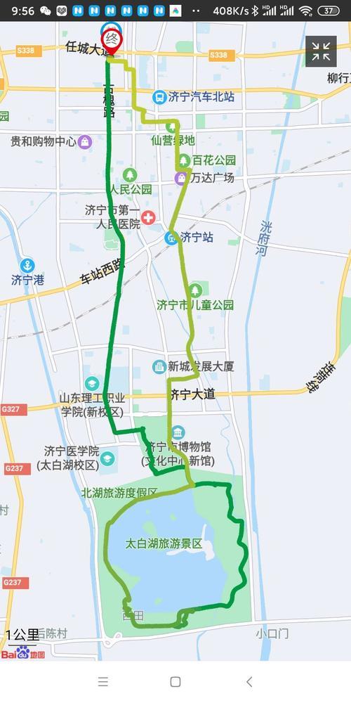 济宁太白湖景区游玩攻略路线