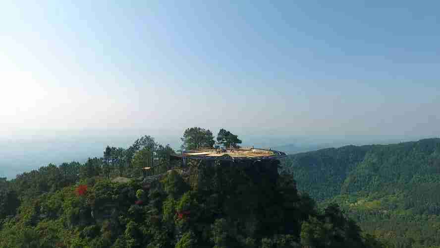 邻水五华山旅游区在哪 好玩吗