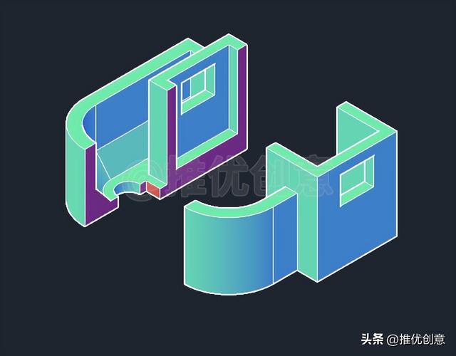 cad剖面图详细讲解（画出1-1剖面图2-2剖面图）(11)