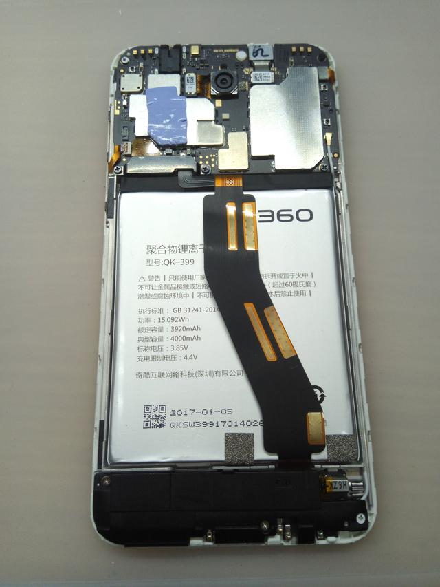360n5换手机内外屏多少钱（N5手机碎屏拆解维修全过程）(14)