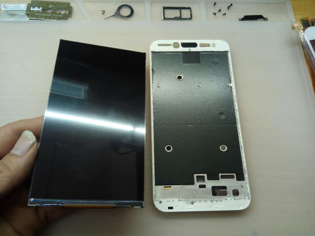 360n5换手机内外屏多少钱（N5手机碎屏拆解维修全过程）(8)