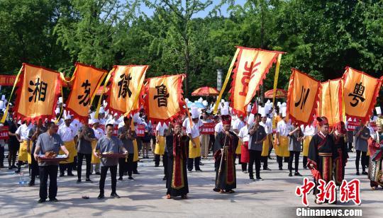 徐州历史名人彭祖的故事（各地烹饪大师齐聚徐州祭彭祖）(1)