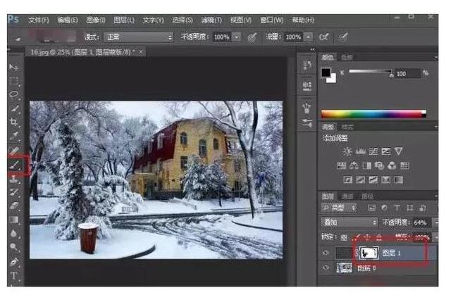 ps怎么来制作雪花效果呢（P用Photoshop也可以做出雪花的特效效果）(7)