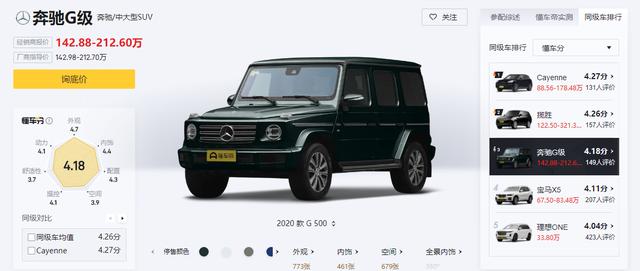 奔驰g5002024款试驾：试驾奔驰G，500主打越野配4.0T引擎(7)