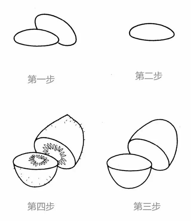 超简单恋爱简笔画（水果简笔画一见钟情）(18)