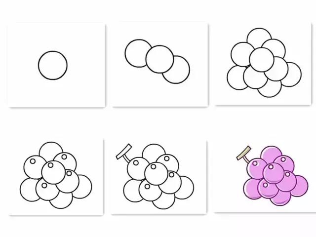 超简单恋爱简笔画（水果简笔画一见钟情）(28)