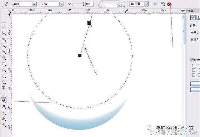 cdr怎么制作中秋卡（CDR教程制作七夕情人节海报）(23)