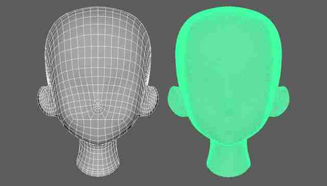 初学者要如何学习3d游戏建模（3D游戏建模如何利用表面吸附功能拓扑低模）(7)