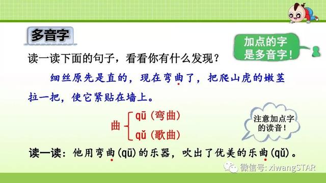 四年级语文上册爬山虎的脚知识点（部编版四年级语文上册第三单元10.爬山虎的脚知识点及练习）(9)