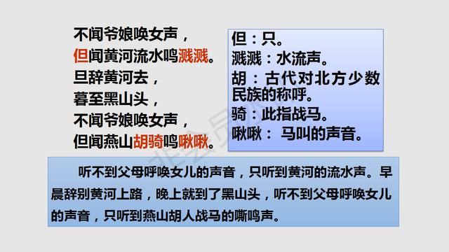 七下语文课文木兰诗课件（部编版语文七年级下册木兰诗优秀课件）(21)