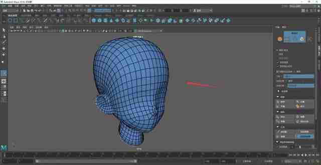 初学者要如何学习3d游戏建模（3D游戏建模如何利用表面吸附功能拓扑低模）(6)