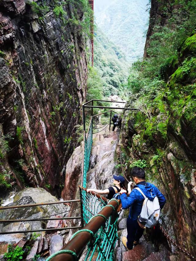 驴友爬山旅游攻略（驴友记徒步八里沟）(28)