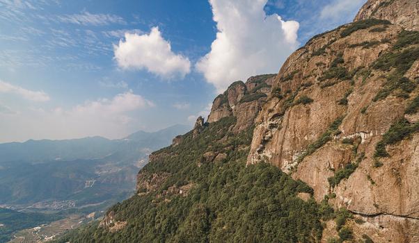 山顶最美风景寺庙（建在悬崖上的寺庙）(6)