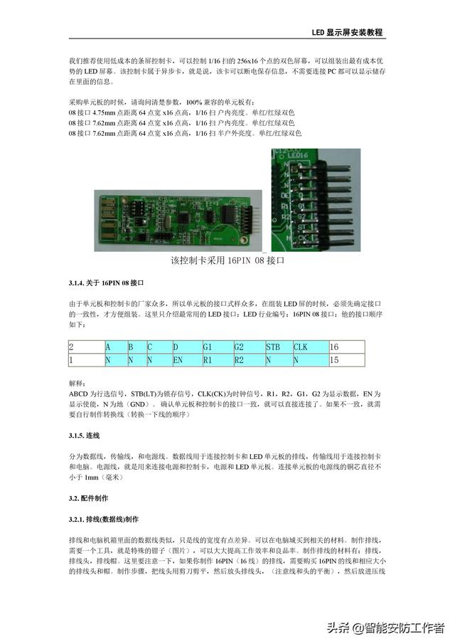 led显示屏装配（LED显示屏技术组装）(4)