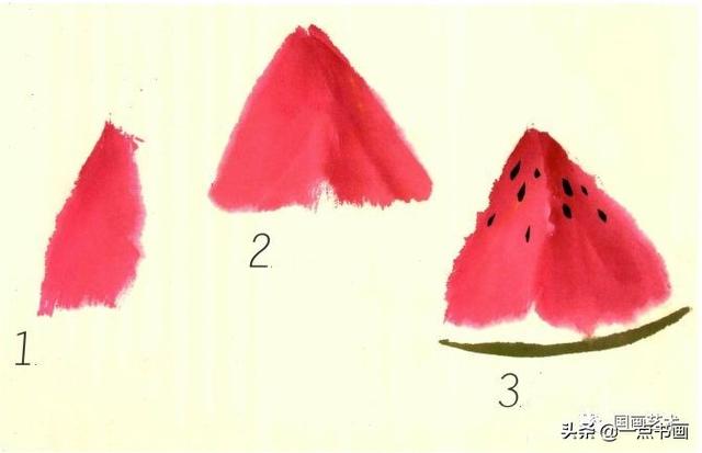 蔬果的画法和技巧（图文教程写意蔬果三步法）(8)