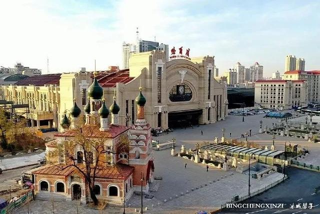黑龙江省铁路沿途风景（这条铁路沿线保留了众多的历史建筑）(5)